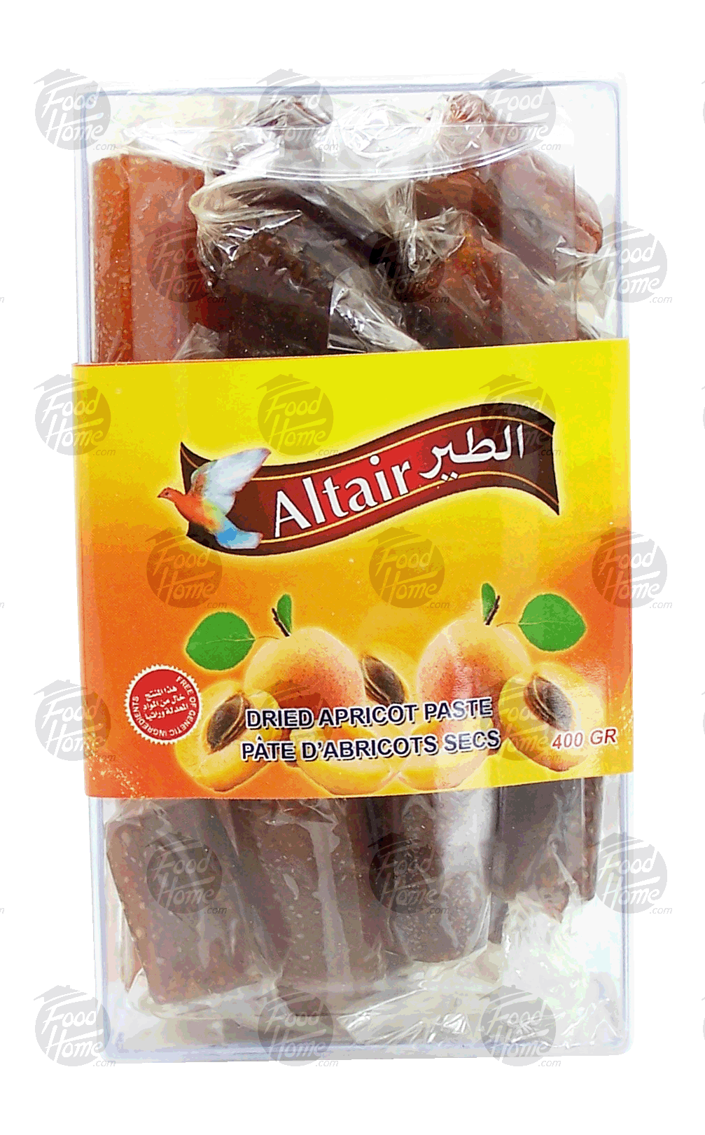 Altair  diet dried apricot paste candy roll pieces, individually wrapped Full-Size Picture